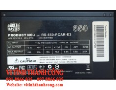 Nguồn Cooler Master RS-650 650W 2ND