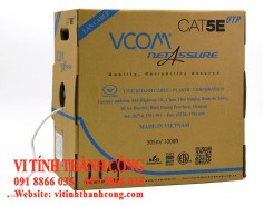 Dây Lan VCOM UTP Cat5E PVC