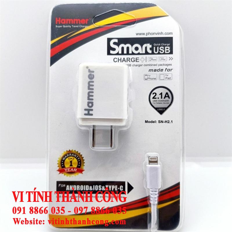 Bộ Sạc Lightning Hammer SN-H2.1