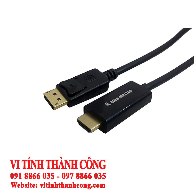 D&acirc;y Chuyển DP to HDMI 1.5m