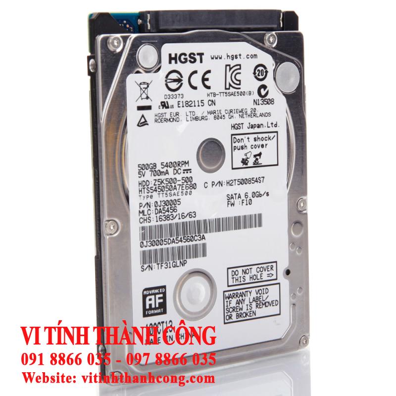 HDD Laptop HGST 500G 2ND