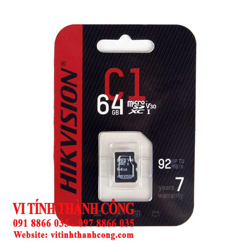 Thẻ Nhớ Hikvision HS-TF-C1 64GB
