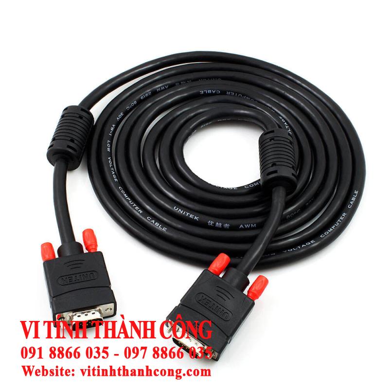 D&acirc;y VGA UNITEK Y-C505G 5M
